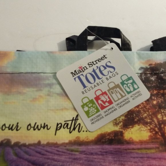 Main Street Totes "Make Your Own Path" Tote Bag - Picture 4 of 8